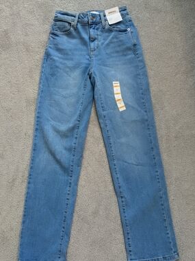 Sonoma High-Rise Straight Jeans in Medium  Blue - Woman